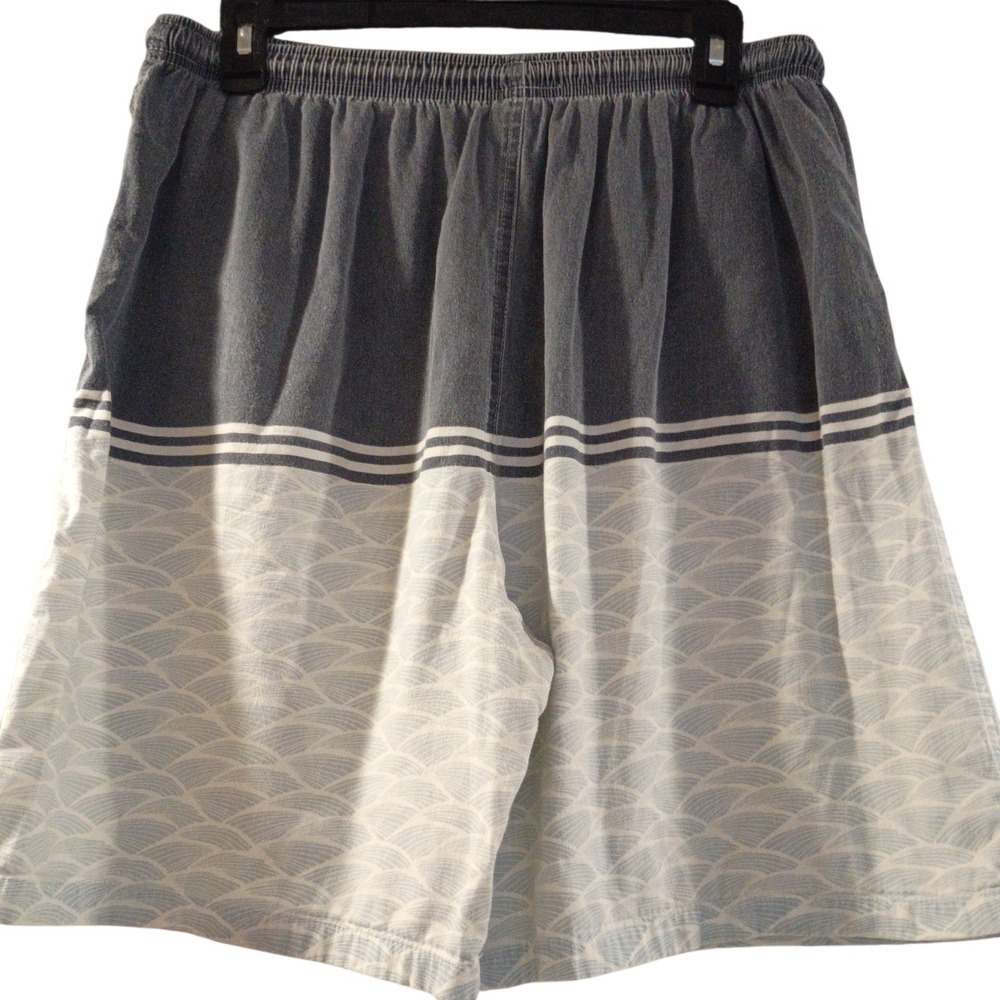 Men's Coop Select Athletic 100% Cotton Lightweight Shorts Size XXL Black Gray - Picture 6 of 8